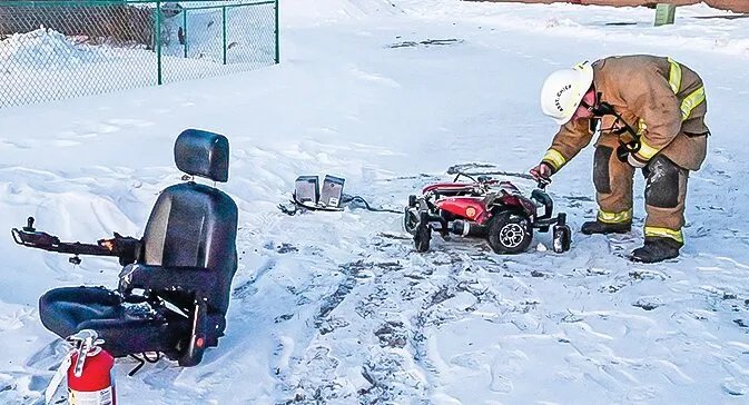 Ely Senior Passes Away Following Fire in Mobility Scooter