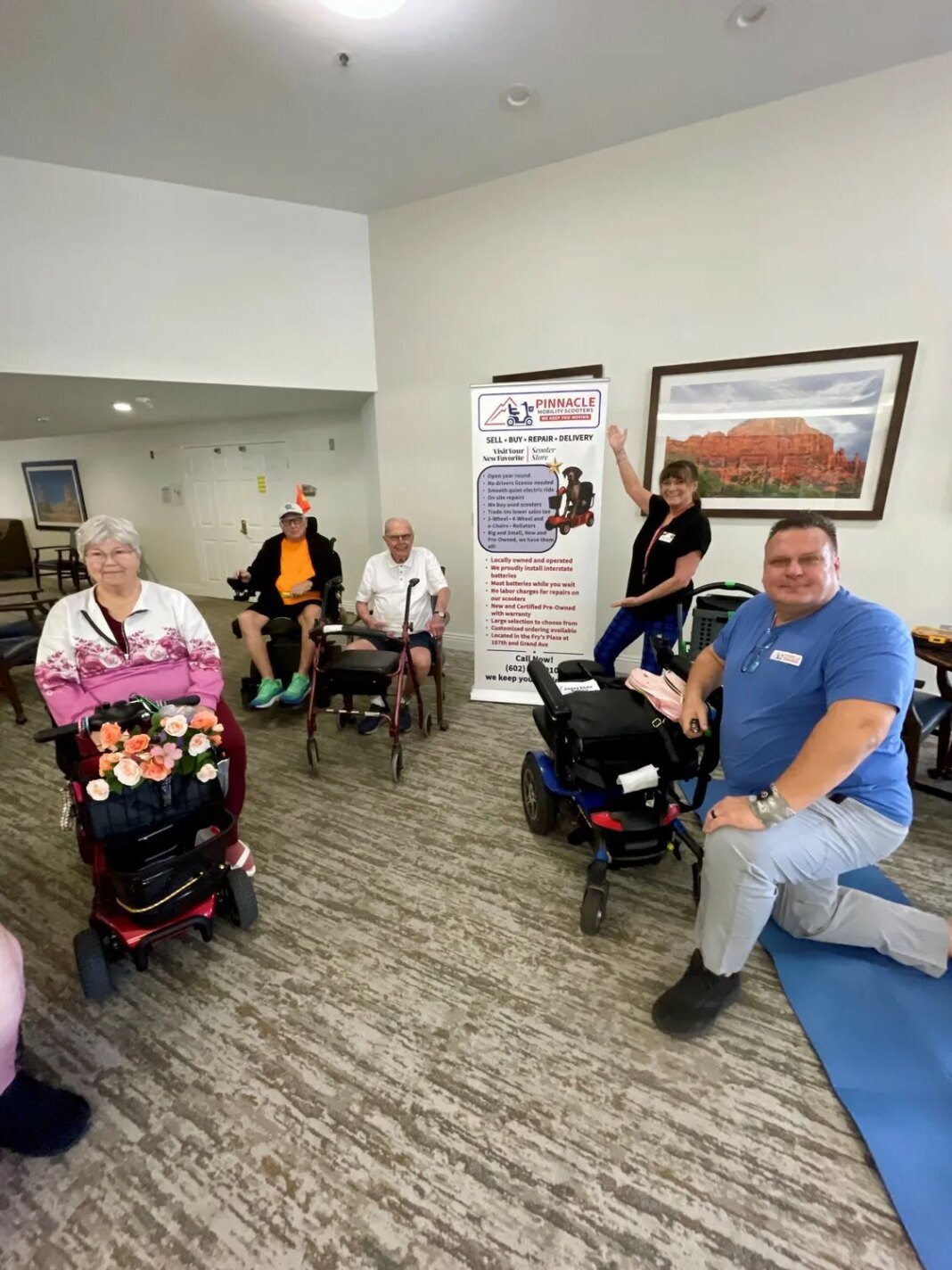 Pinnacle Mobility Scooters Teams Up with Solstice Senior Living to Support Residents