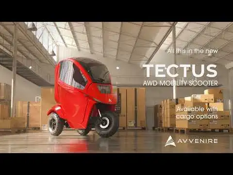 Avvenire Unveils the Next-Gen Tectus AWD Mobility Scooter: Discover the Future of Mobility!