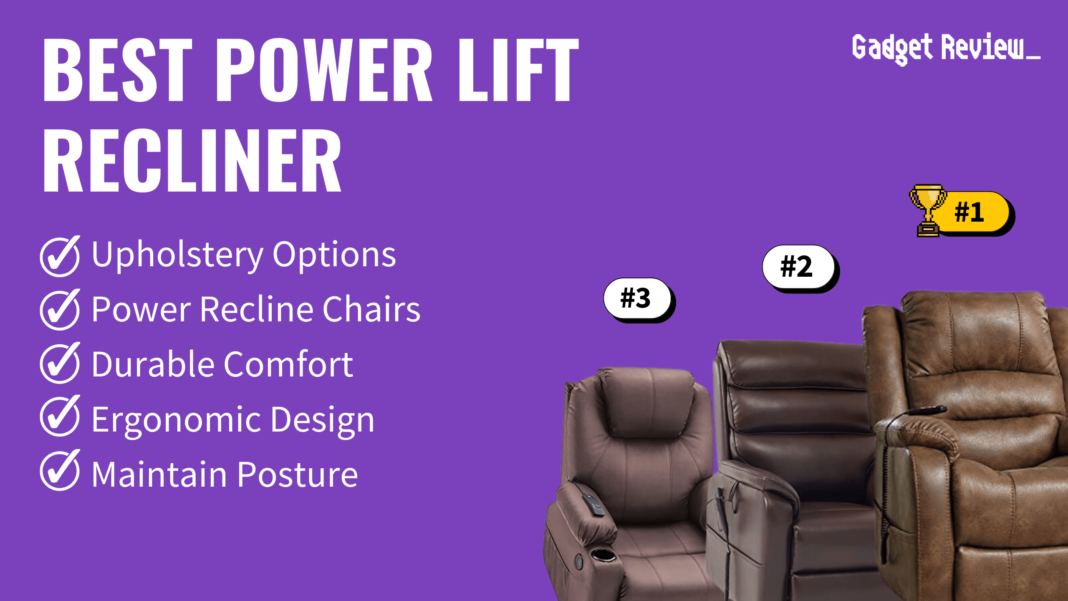 Top-Rated Power Lift Recliner for Seniors